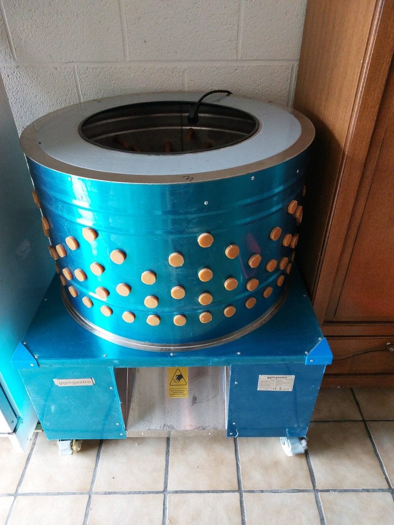 Plukmachine gevogelte merk ggm gastro, Ophalen, Nieuw in verpakking