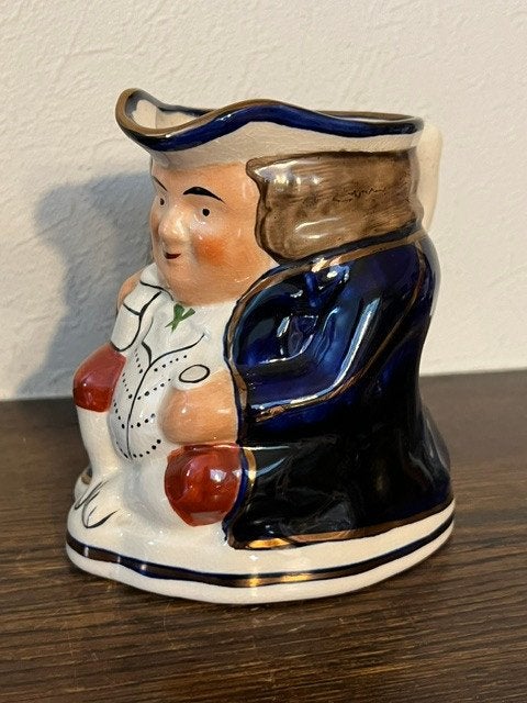 Engelse waterkan of Toby Jug, Ophalen