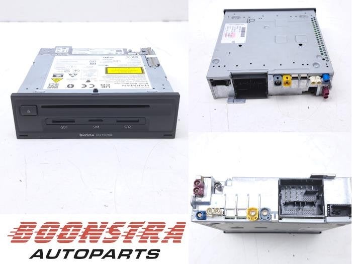 Navigatie Module van een Skoda Octavia (Octavia 13-), Gebruikt, -, -, Ophalen of Verzenden