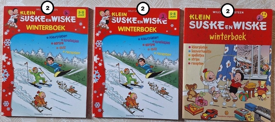 Klein Suske en Wiske, Enlèvement ou Envoi, Neuf