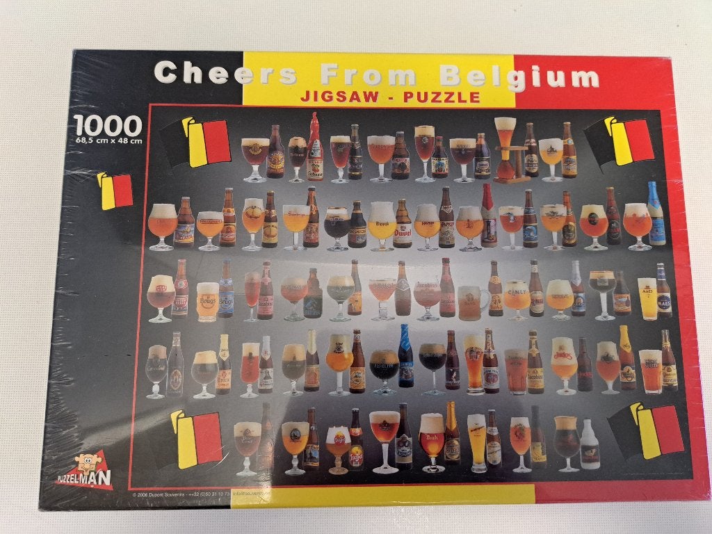 Puzzel Cheers to Belgium 1000 stuks, Ophalen