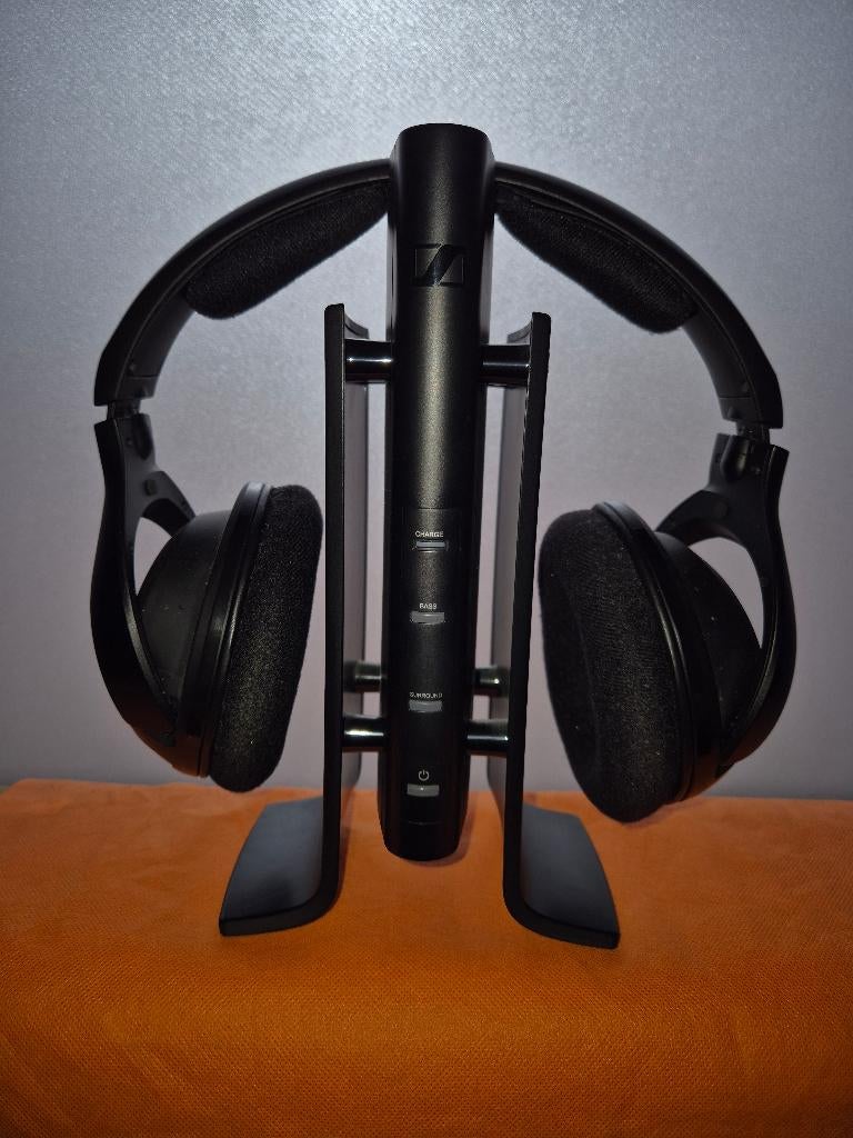 draadloze hoofdtelefoon Sennheiser RS 170, TV, Hi-fi & Vidéo, Casques audio, Utilisé, Sennheiser, Sans fil, Enlèvement