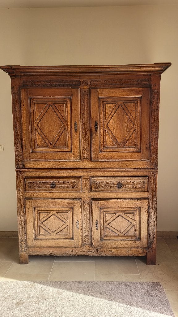 Armoire normande fin XVIIIe siècle, Enlèvement