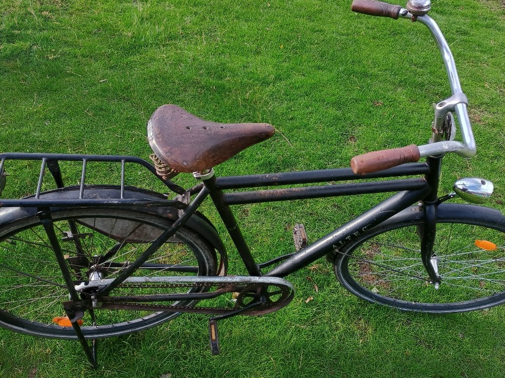 retro Altec herenfiets met Brooks-zadel B.66, Fietsen en Brommers, Terugtraprem, Gebruikt, 57 tot 61 cm, Ophalen