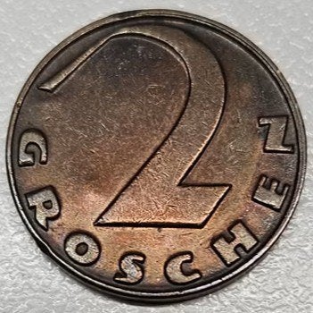 Autriche : 2 Groschen 1928 KM #2837 Ref 16912, Enlèvement ou Envoi, Autriche, Monnaie en vrac