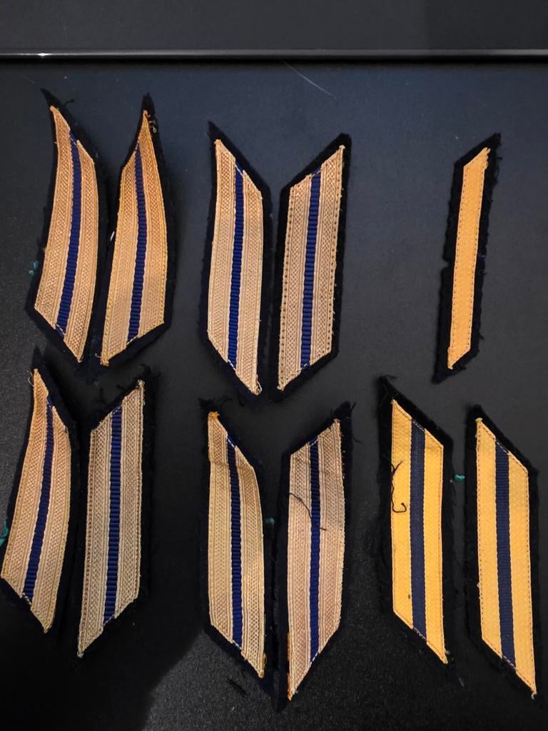 Bundesmarine kraagemblemen, Ophalen of Verzenden