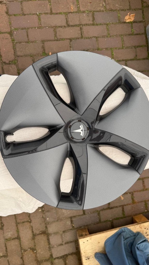 4x ORIGINELE Tesla Model 3 Aero Wieldoppen 18 inch, Auto diversen, Wieldoppen, Zo goed als nieuw, Ophalen of Verzenden