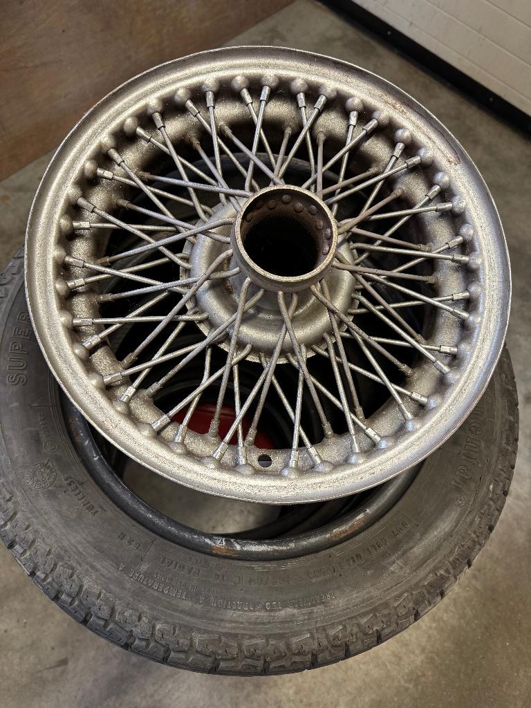 Metalen spaakwielen, Auto-onderdelen, Banden en Velgen, Ophalen, 14 inch, Gebruikt, Banden en Velgen