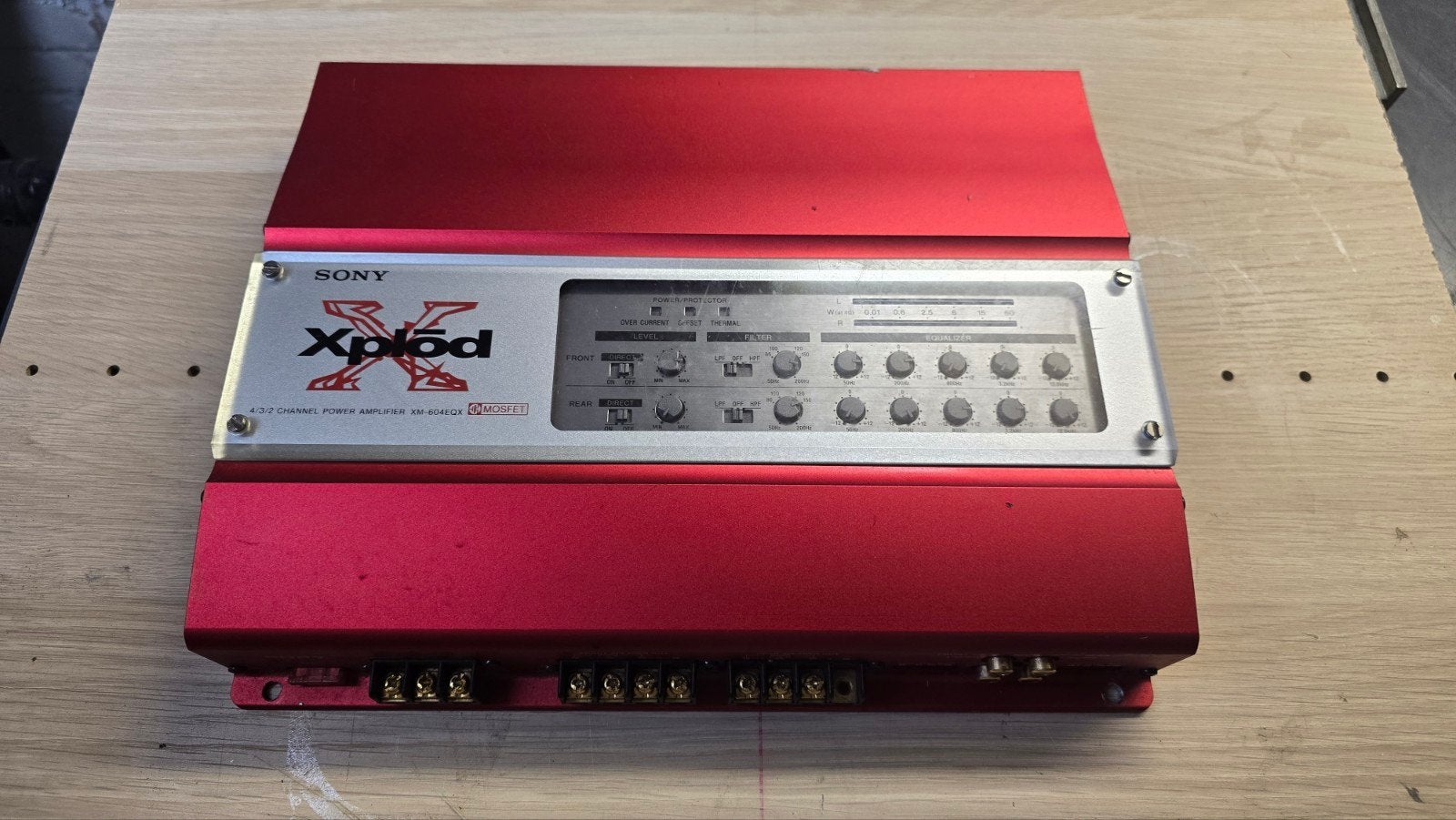 Ampli auto Sony XPlod XM-604EQX, Hobby & Loisirs créatifs, Enlèvement ou Envoi