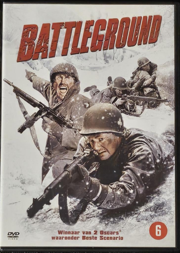 Battleground (1949), Cd's en Dvd's, Dvd's | Actie, Ophalen of Verzenden, Zo goed als nieuw, Oorlog
