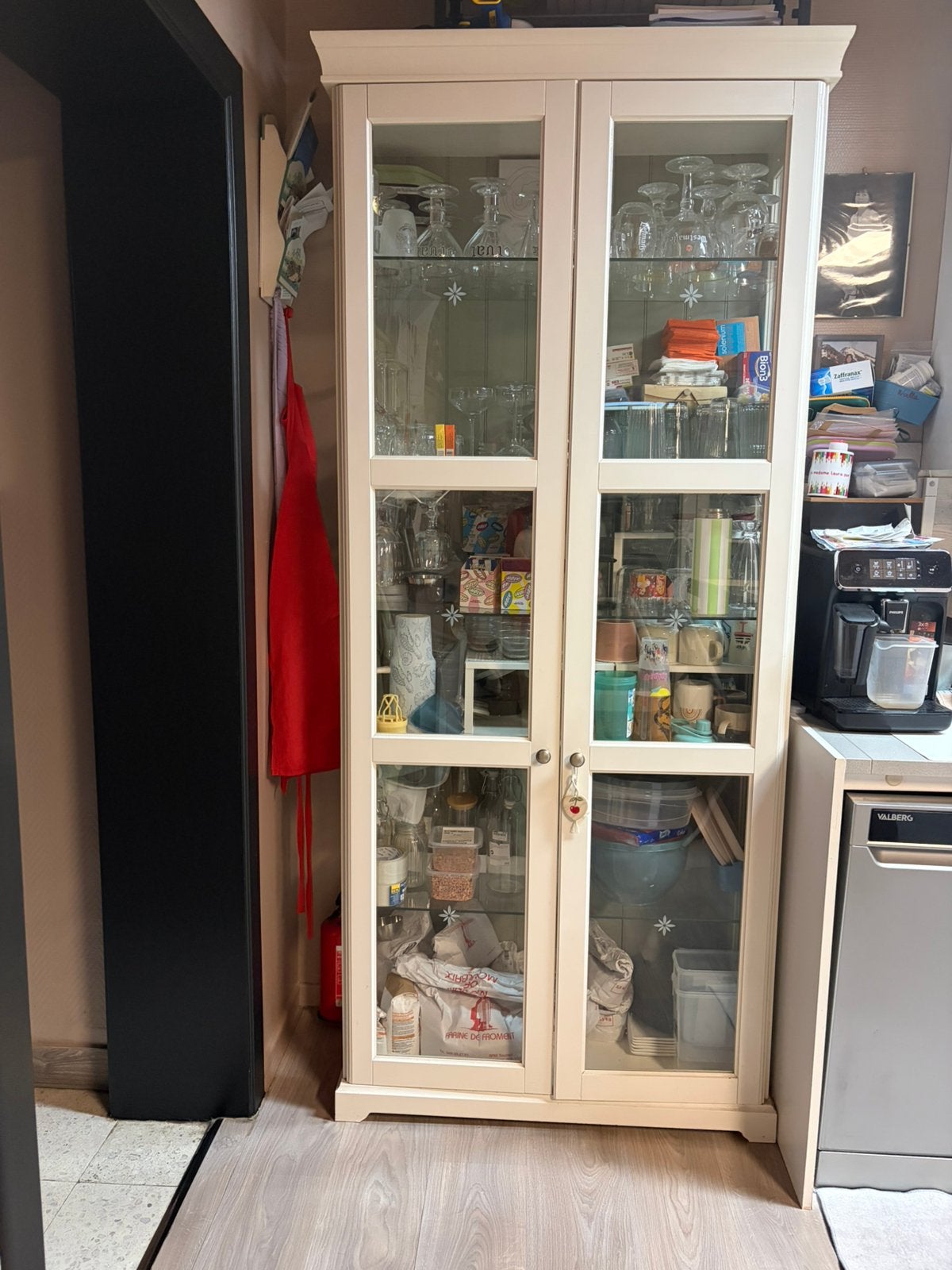Meuble vitrée, Maison & Meubles, Enlèvement, Comme neuf