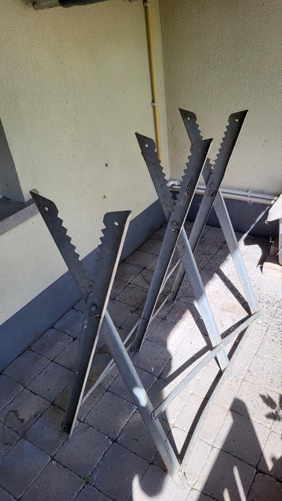 Metalen schraag Roestvrij!!!, Ophalen