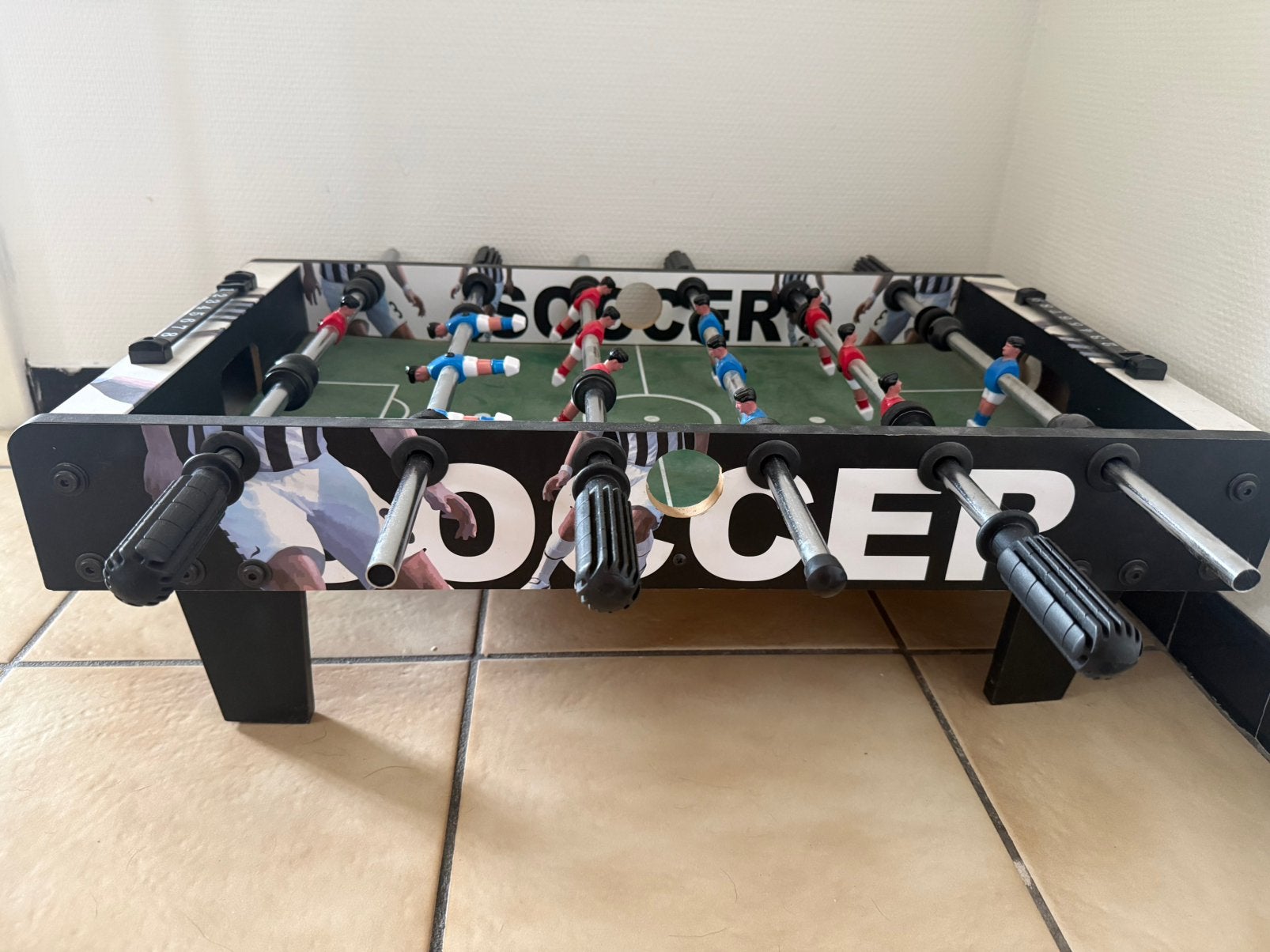 Voetbaltafel, Ophalen, Zo goed als nieuw