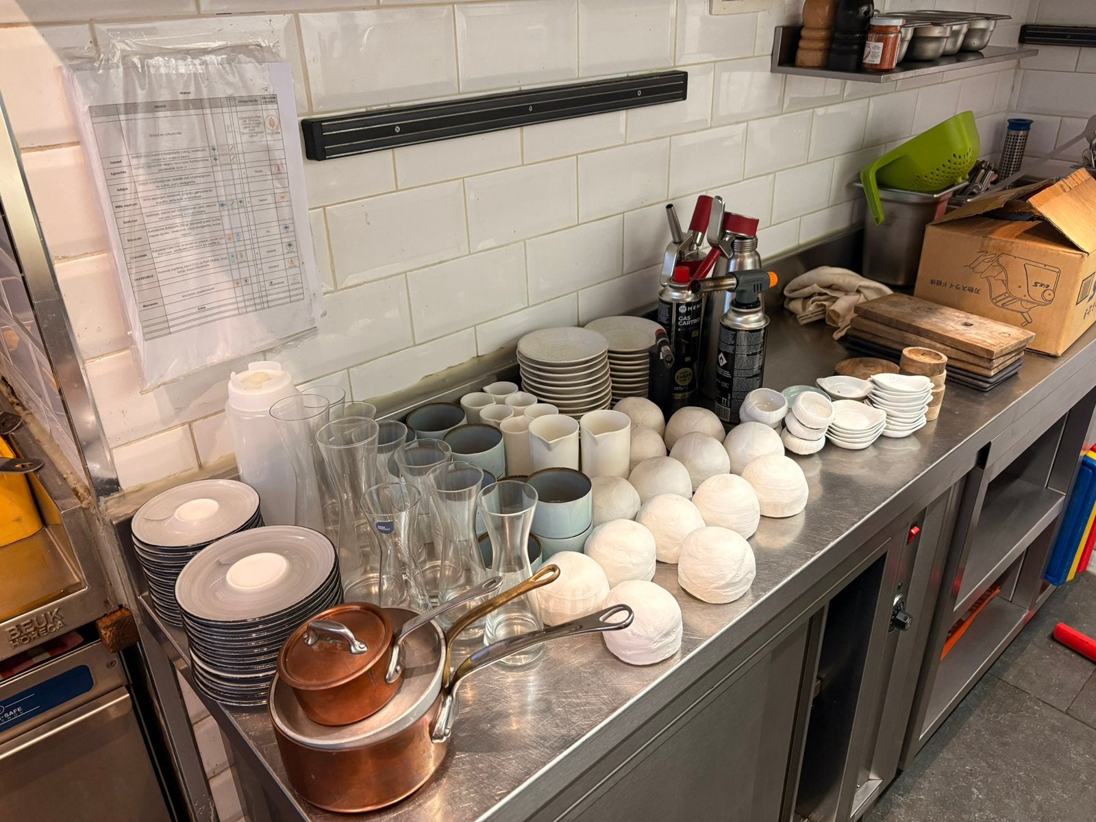 Inboedel gastronomische restaurant - Horeca, Ophalen