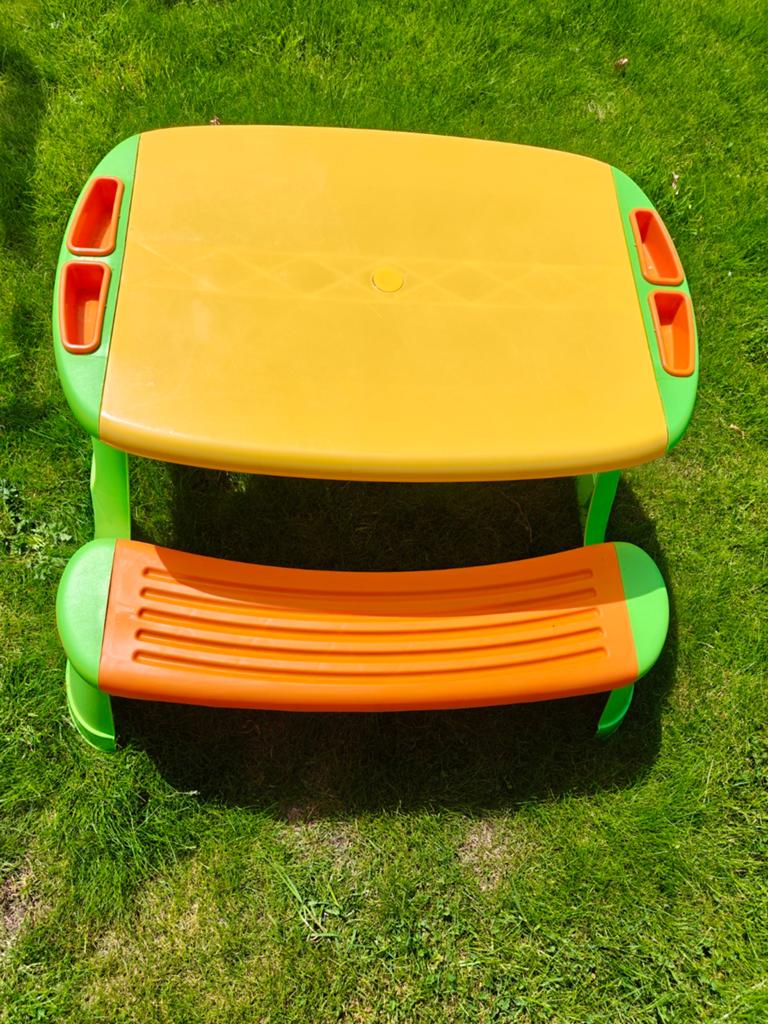 Zitbank kinderen, Ophalen
