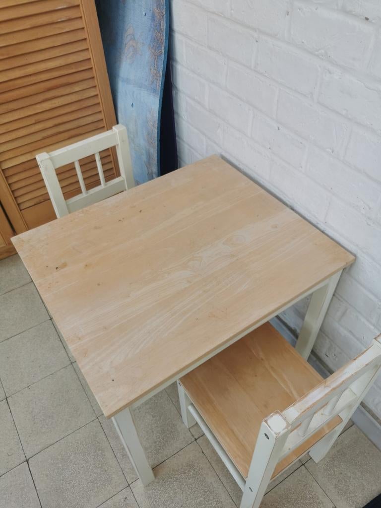 Tafeltje met 2 stoelen., Ophalen, Stoel(en)
