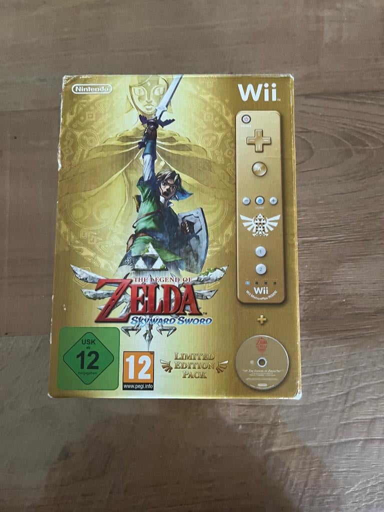 Nintendo Wii - Zelda Skyward Sword - Limited Edition, Avontuur en Actie, Gebruikt, 1 speler, Ophalen of Verzenden