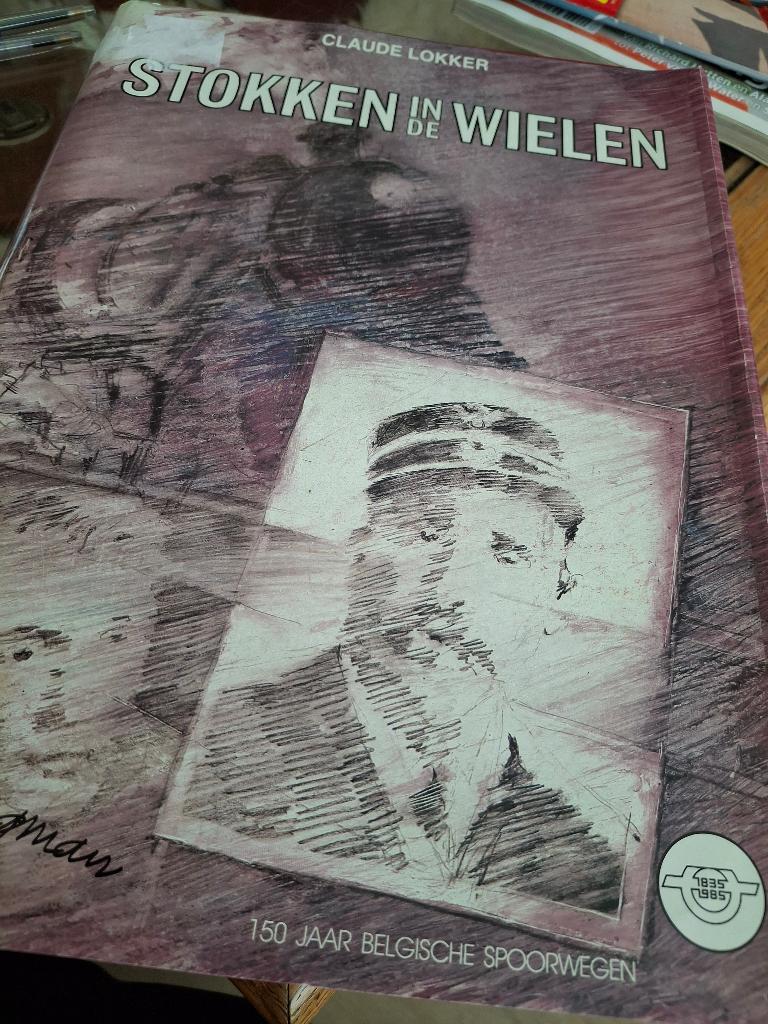 Stokken in de wielen ,spoorweg boek, Ophalen