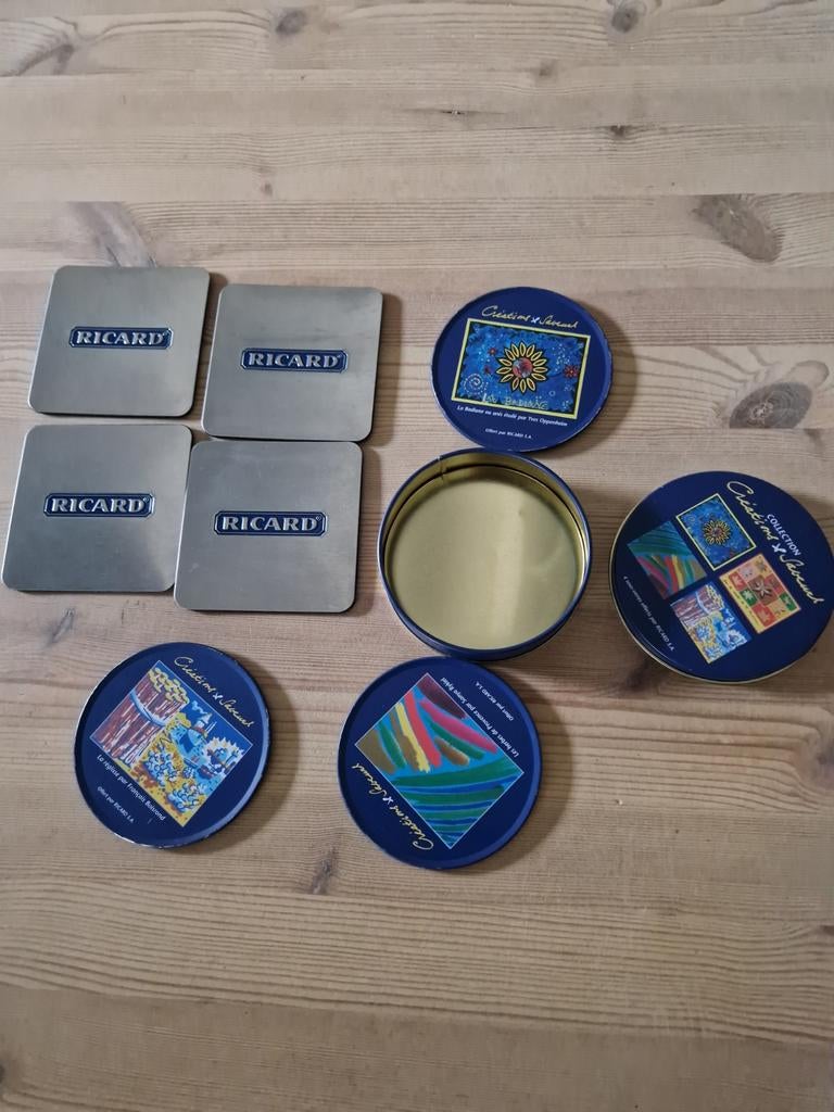 Ricard onderzetterset, Ophalen of Verzenden