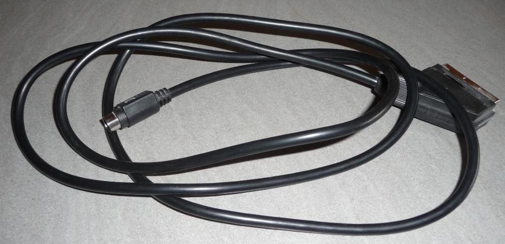 Câble adaptateur Péritel S-vidéo, Audio, Tv en Foto, Audiokabels en Televisiekabels, Ophalen of Verzenden, Zo goed als nieuw, Minder dan 2 meter