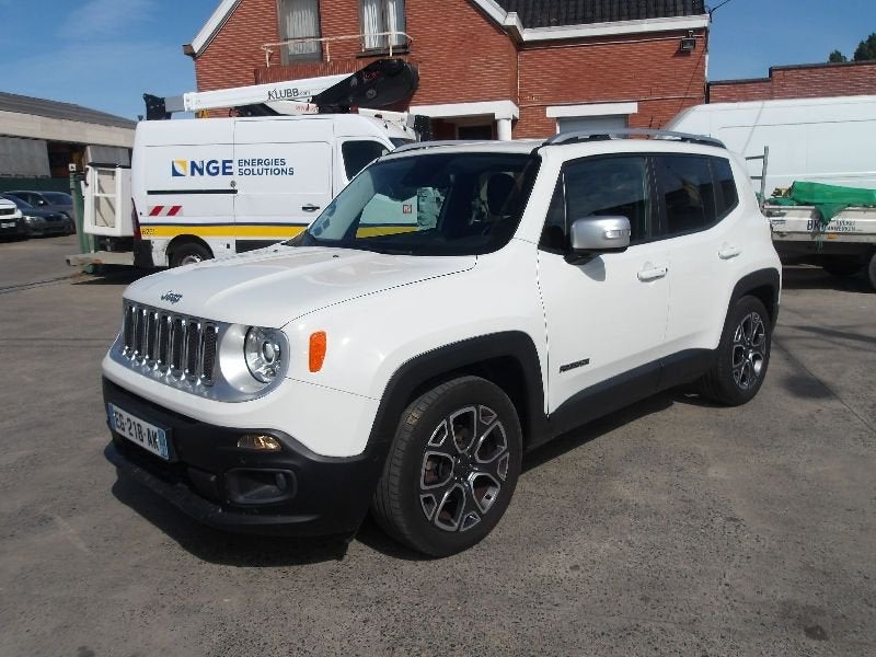 JEEP RENEGADE  BENZINE 10-16, Auto's, Jeep, Automaat, Wit, Bedrijf, Renegade