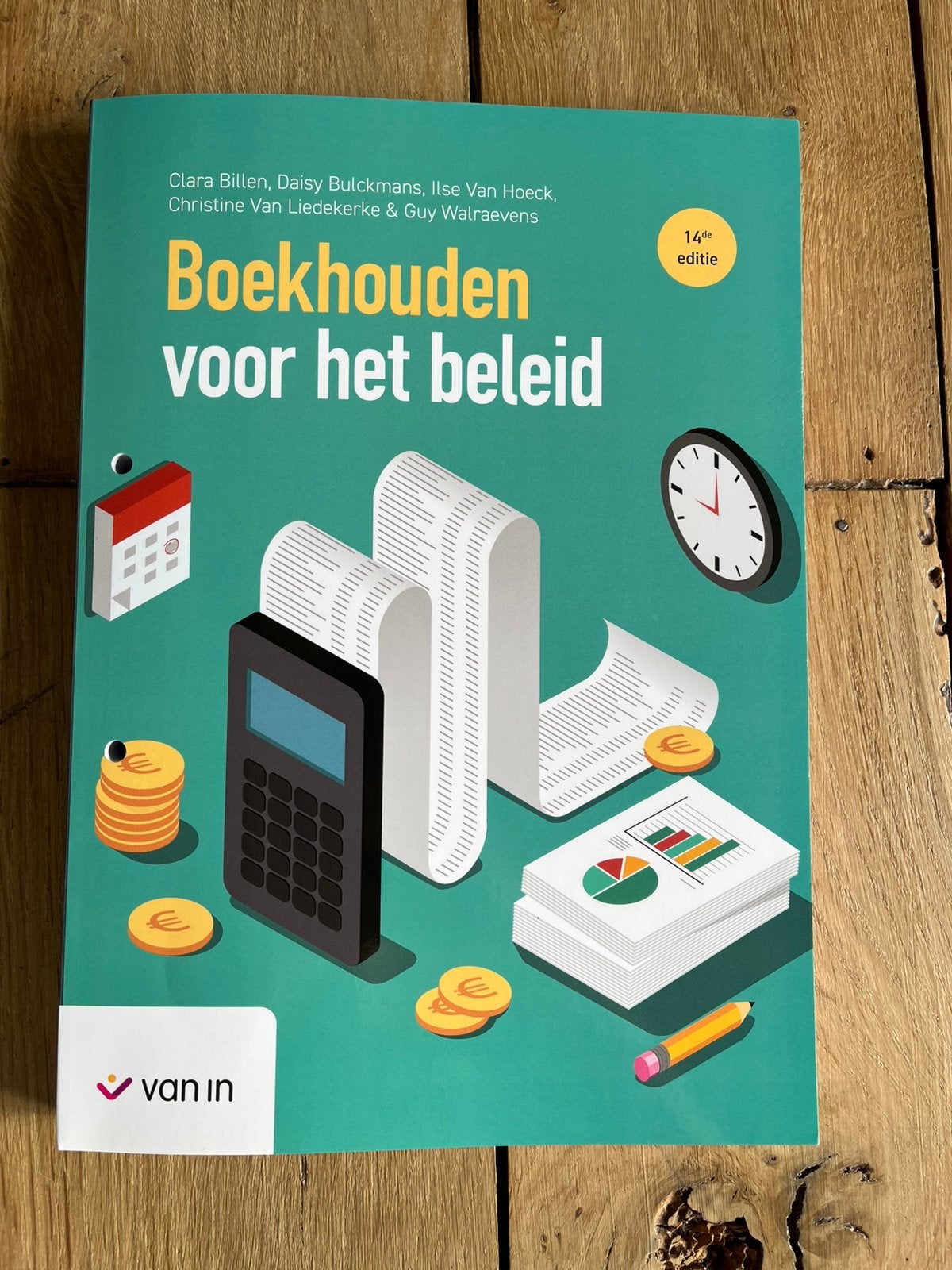 Boekhouden voor het beleid 14de editie, Boeken, Ophalen, Zo goed als nieuw, Overige vakken
