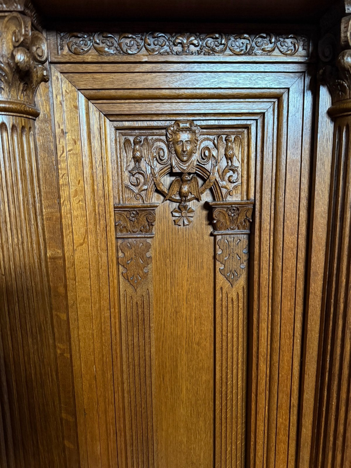 Eiken kast 17 de eeuws, Antiek en Kunst, Ophalen