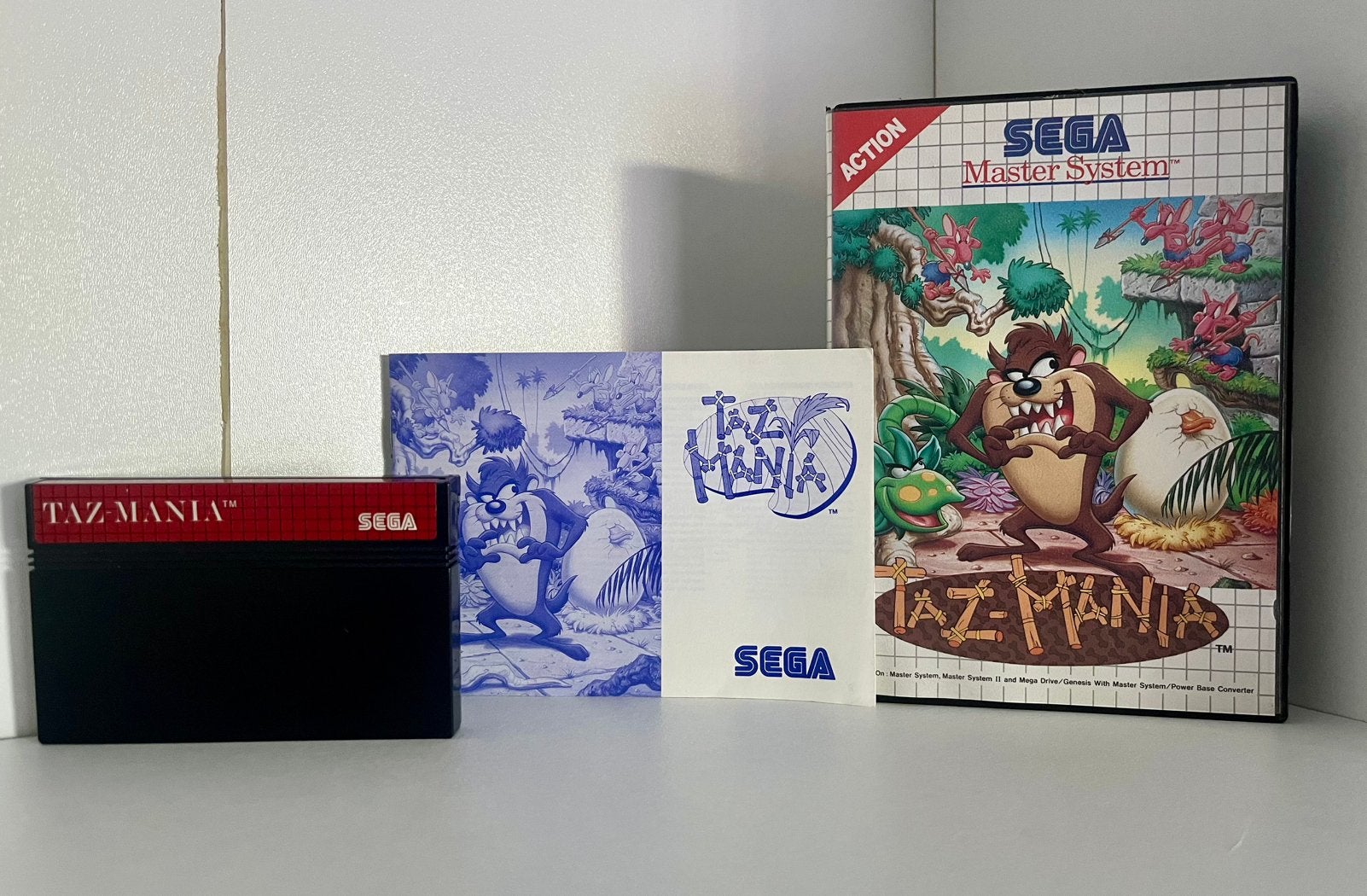 Taz mania, Games en Spelcomputers, Ophalen, Zo goed als nieuw, Master System