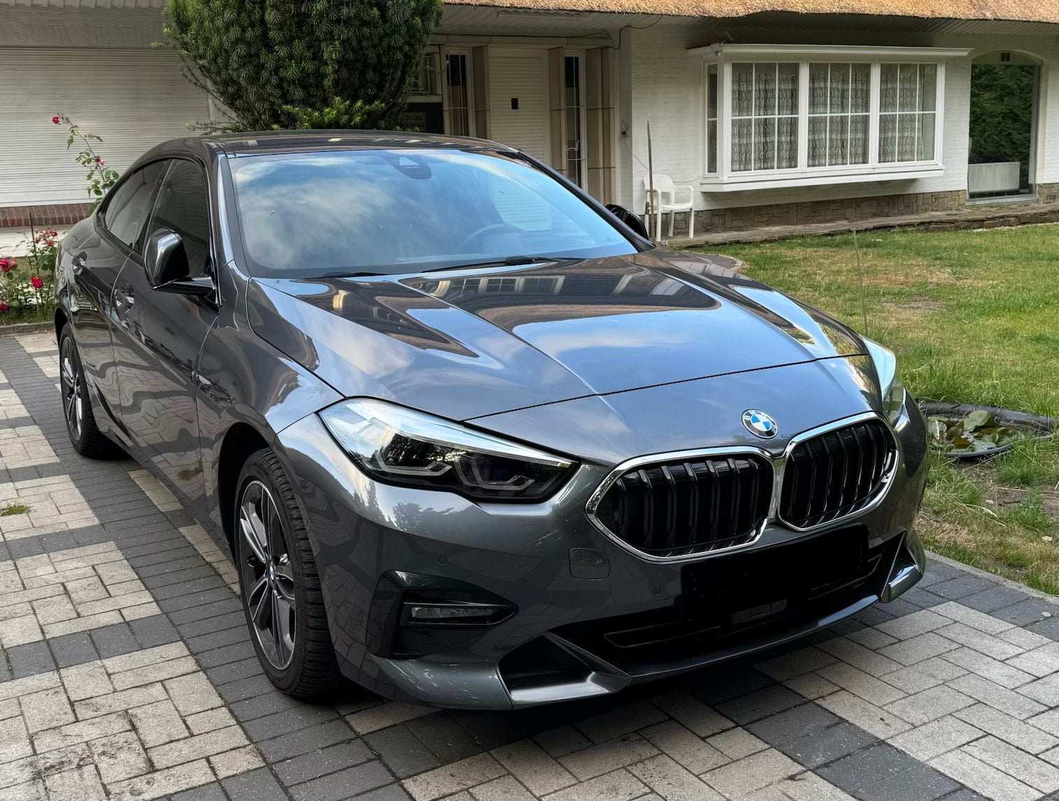 Voiture OPF BMW 2 Gran Coupé 218 IA, 100 kW, Argent ou Gris, 4 portes, Noir