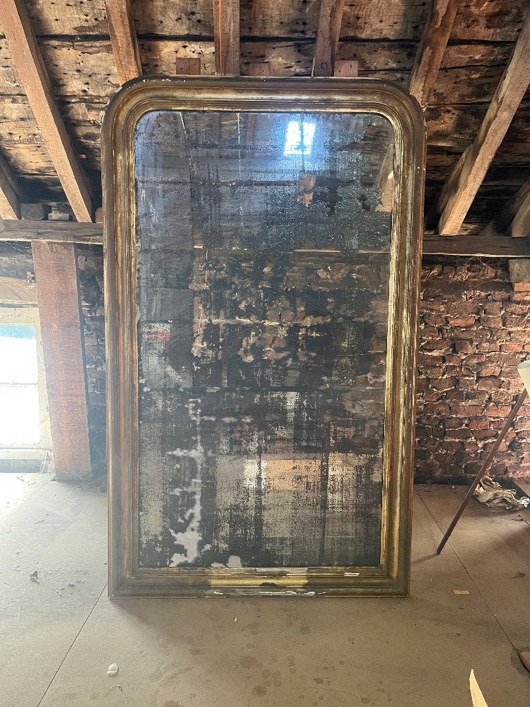 Miroir Louis Philippe, Antiquités & Art, Enlèvement, Autres formes, 100 à 150 cm, 150 à 200 cm