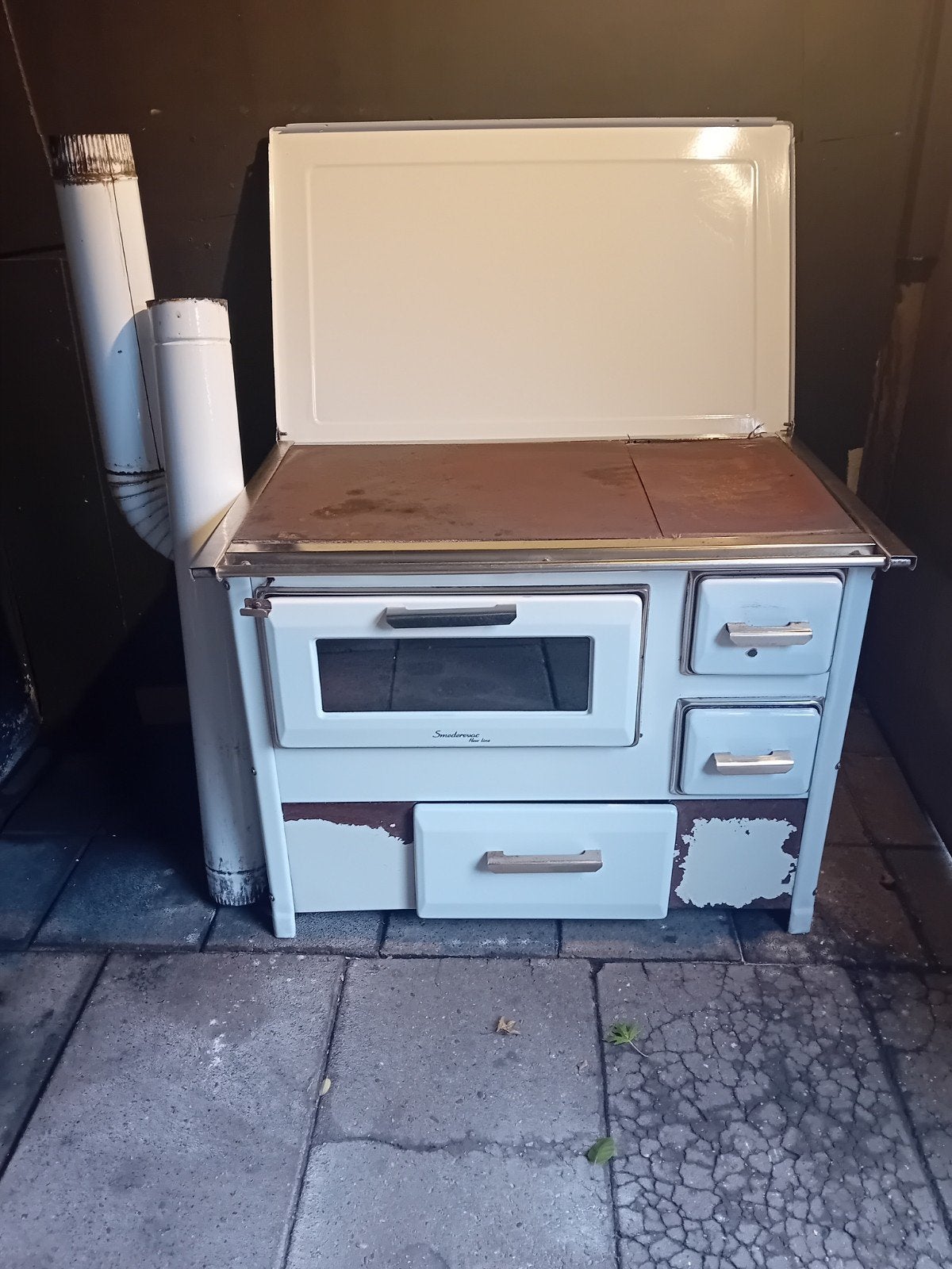 Werkend Smederevac houtfornuis met oven – vintage

 Vraagp, Maison & Meubles, Enlèvement, Utilisé, Bois, Autoportant