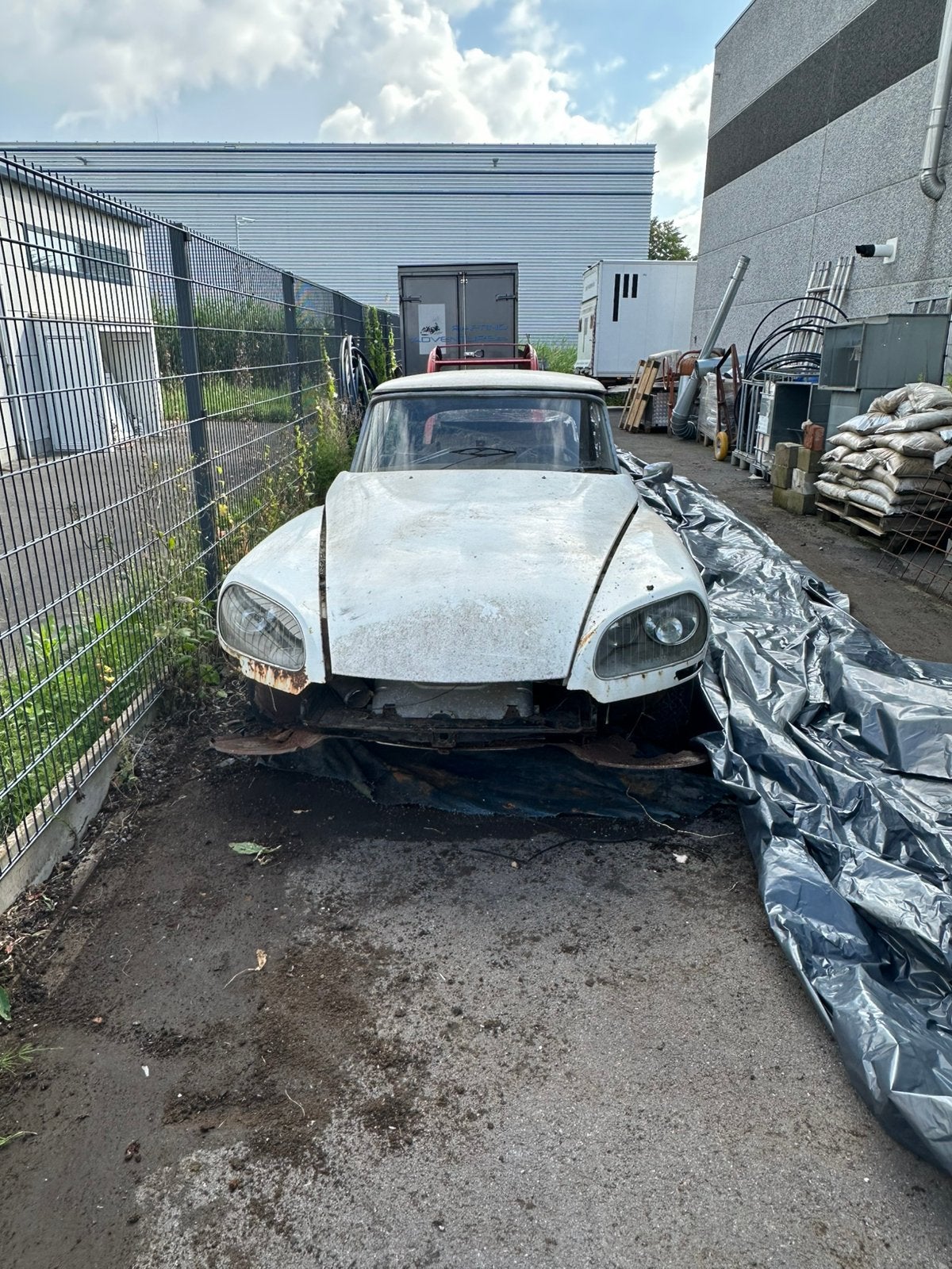 Cotroen ds special, Auto's, Zwart, Wit, 5 deurs, Kunstmatig leder