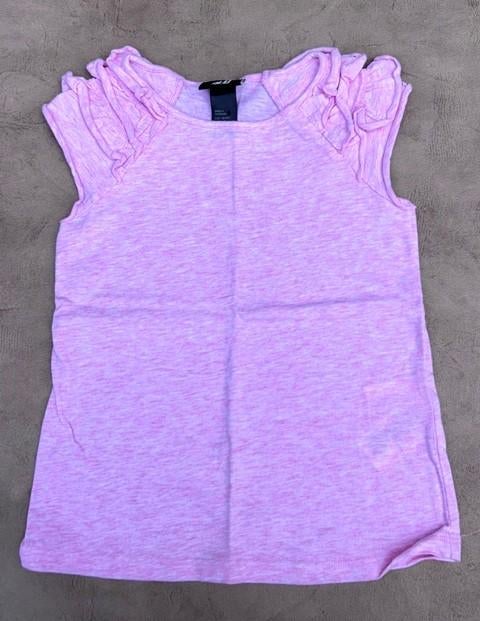 Roze t-shirt (maat 98 - 104), Kinderen en Baby's, Meisje, H&M, Ophalen of Verzenden, Zo goed als nieuw