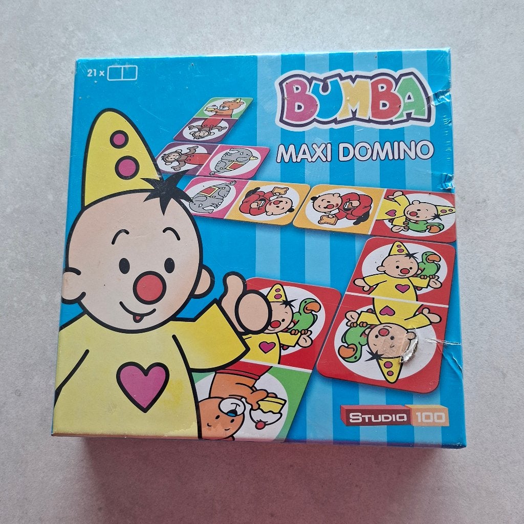 **N5(9) BUMBA Maxi domino spel    *NIEUW-AAN ELK ERNSTIG BOD, Kinderen en Baby's, Ophalen, Nieuw