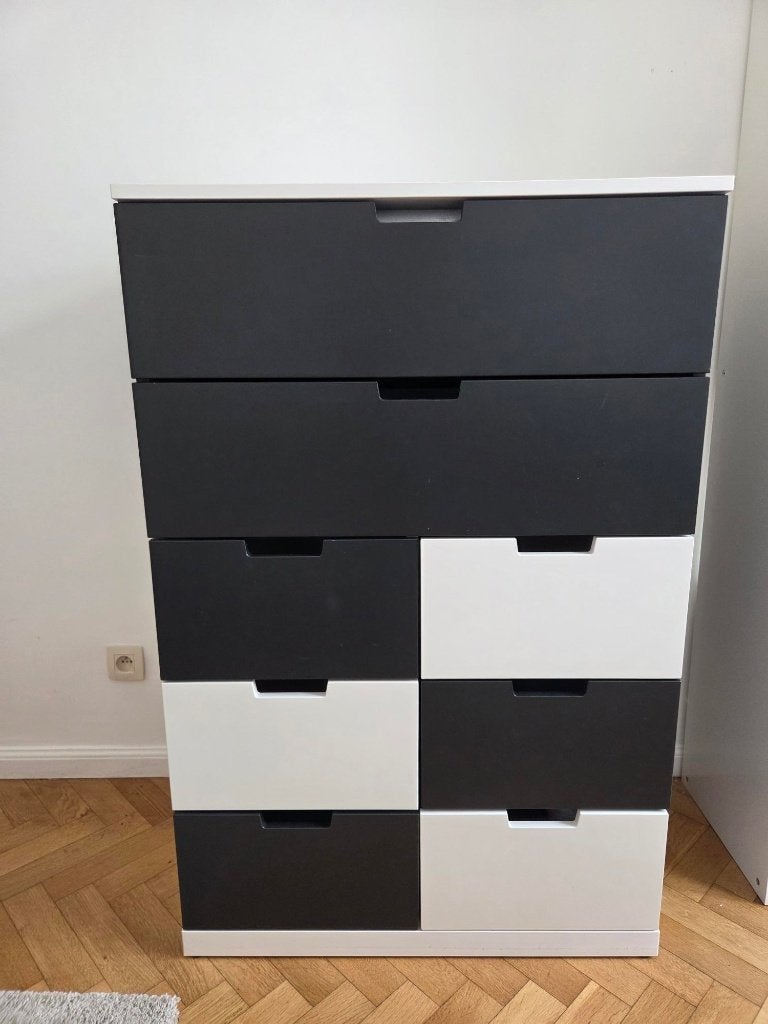 Commode moderne IKEA Nordli, 25 à 50 cm, Comme neuf, Enlèvement, 50 à 100 cm
