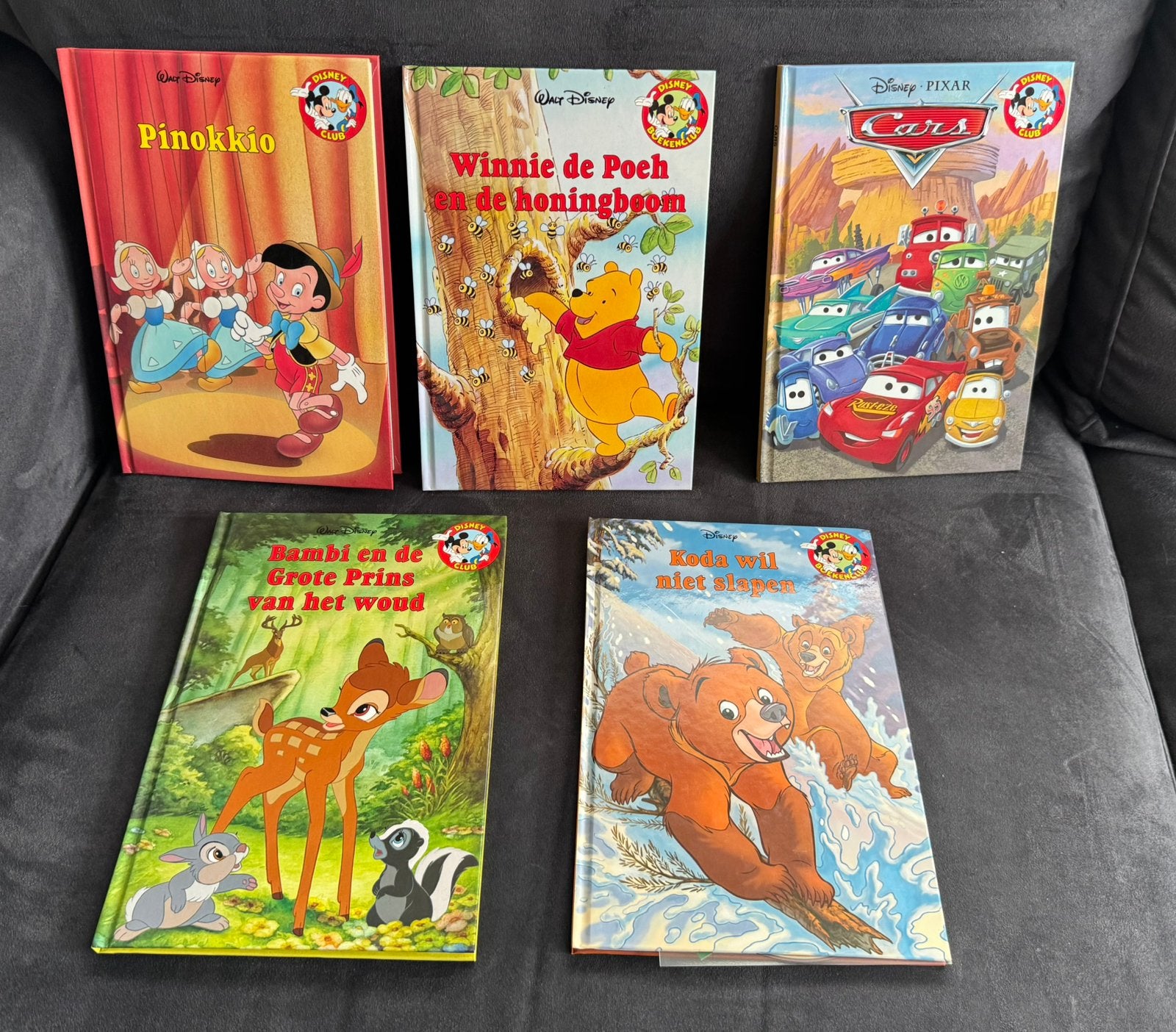 5 boekjes met cd en extra uit Disney club, Boeken, Ophalen, Nieuw, Sprookjes