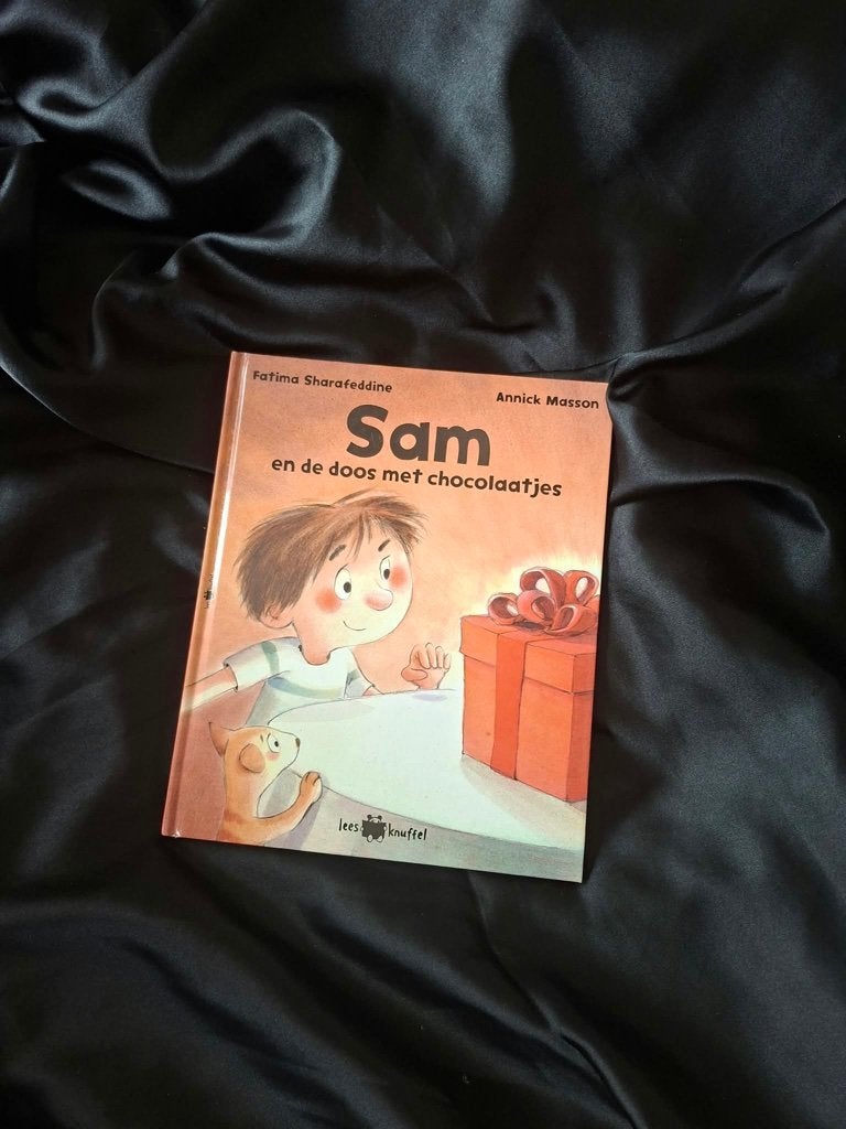 Sam et la boîte de chocolats, Livres, Enlèvement ou Envoi, Fiction général, Comme neuf, Fatima Sharafeddine