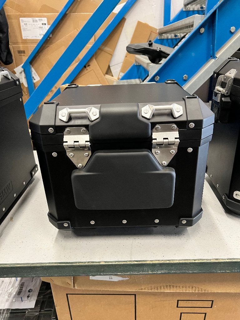 BMW  zwarte aluminium koffers, Ophalen, Gebruikt