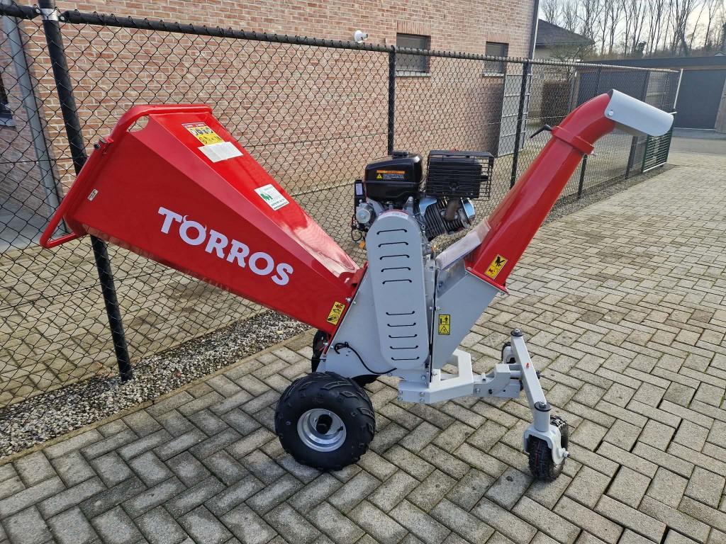 Hakselaar TORROS HHK150 met elektrische start, Tuin en Terras, Hakselaars, Nieuw, Benzine, Ophalen of Verzenden