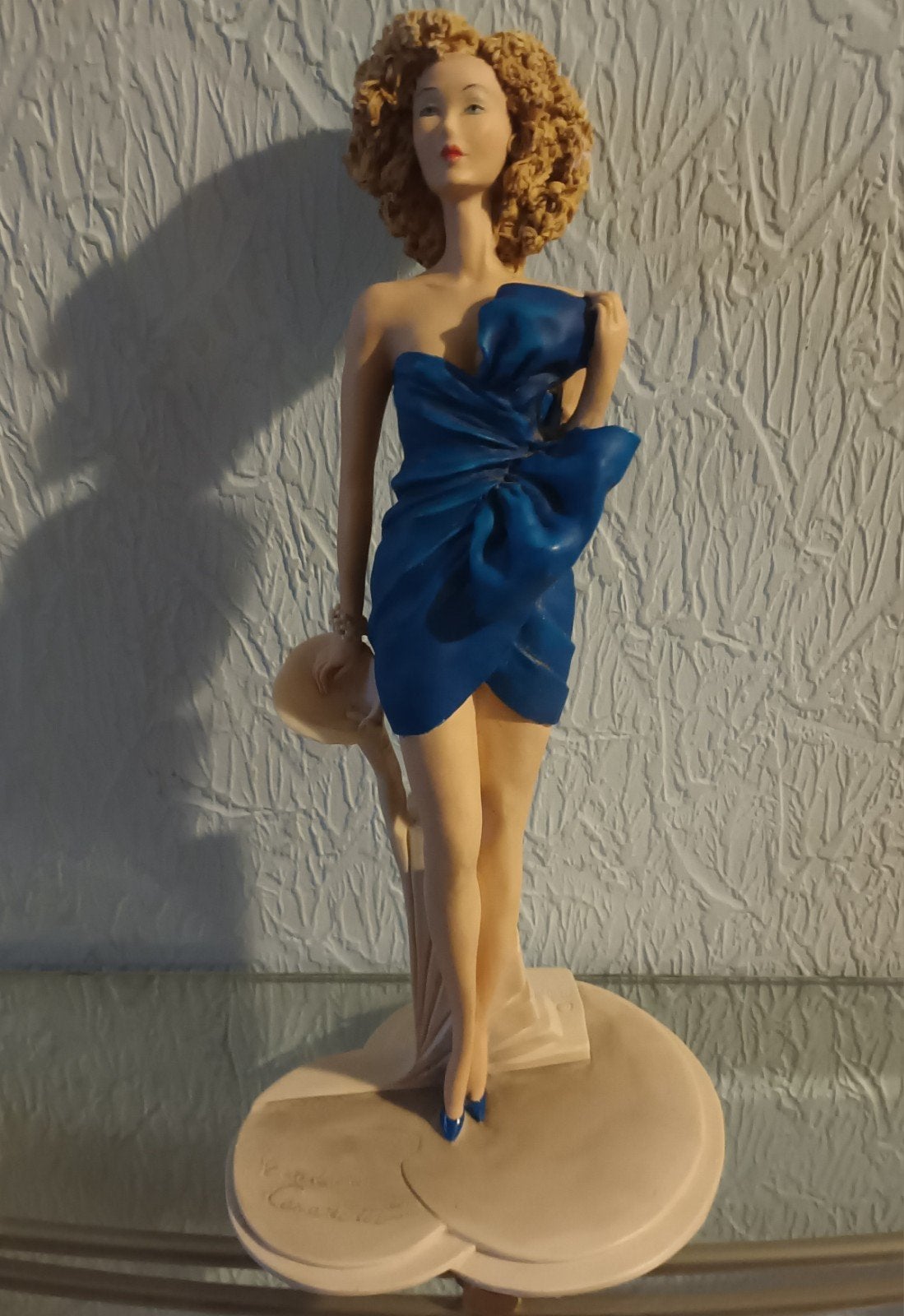 Vintage Emilio Casarotto ADL 1988, fière dame de 30 cm de ha, Antiquités & Art, Enlèvement ou Envoi