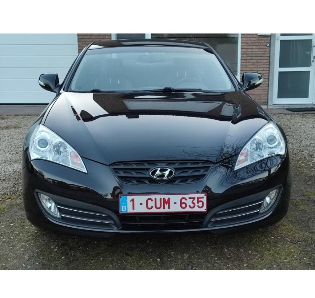 Hyundai genesis coupe, Auto's, Euro 5, Achterwielaandrijving, Zwart, 4 cilinders