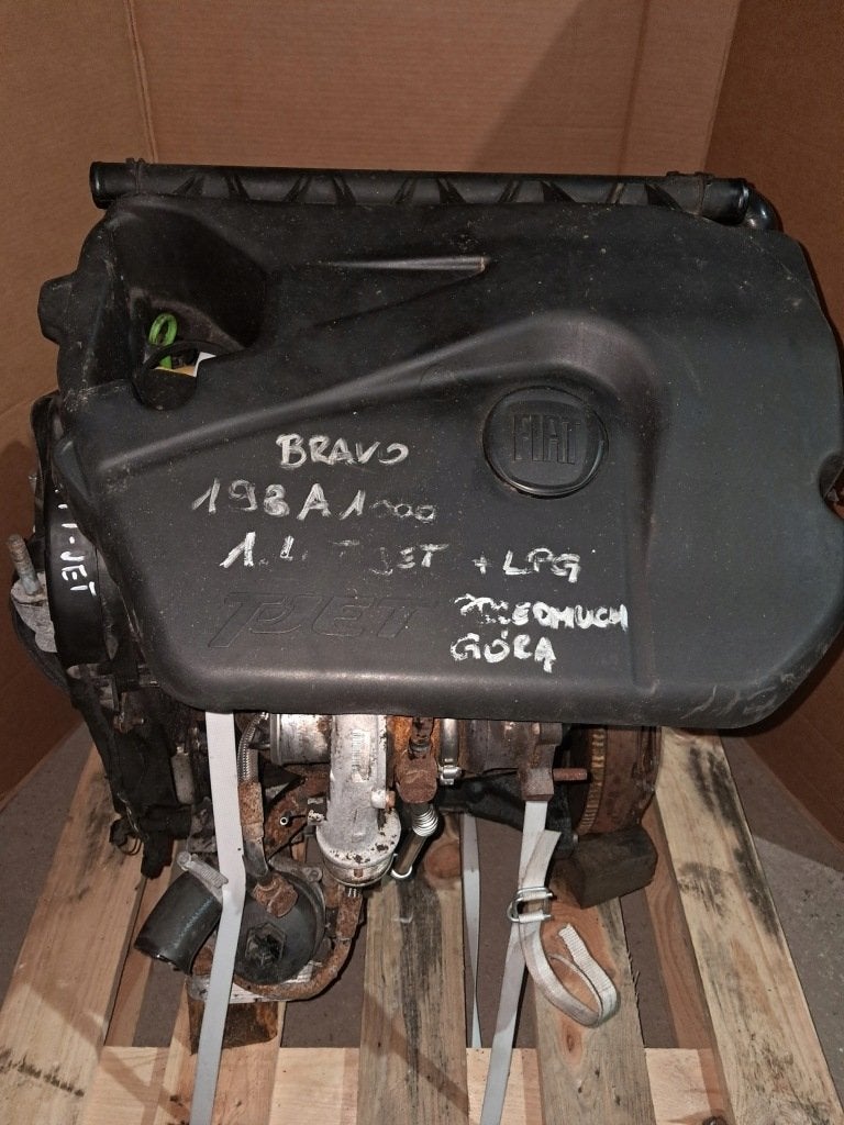 Moteur 198A1000 Complet FIAT BRAVO, Envoi, Utilisé, Skoda