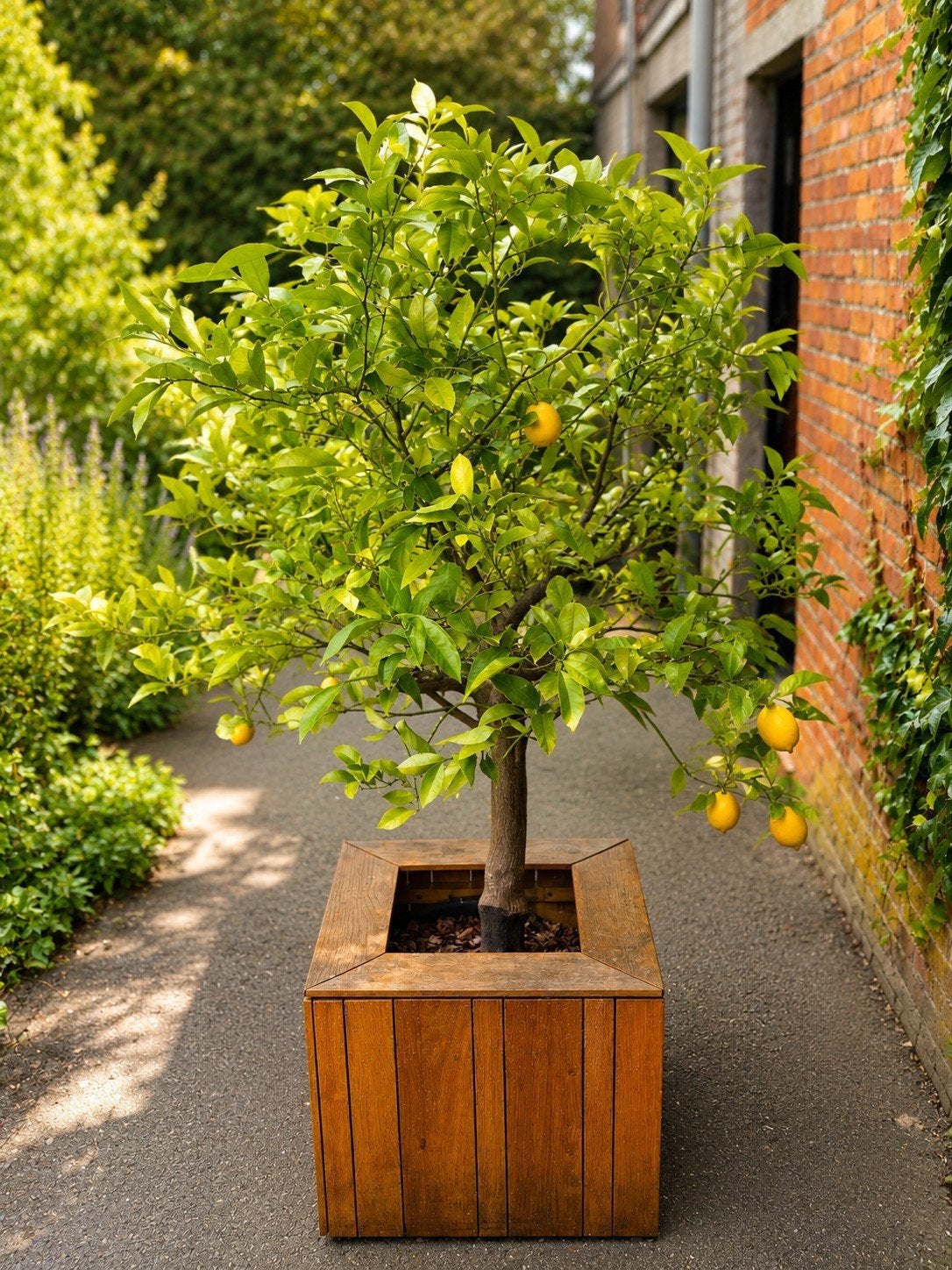 Grote Citrusboom, Ophalen, Winter