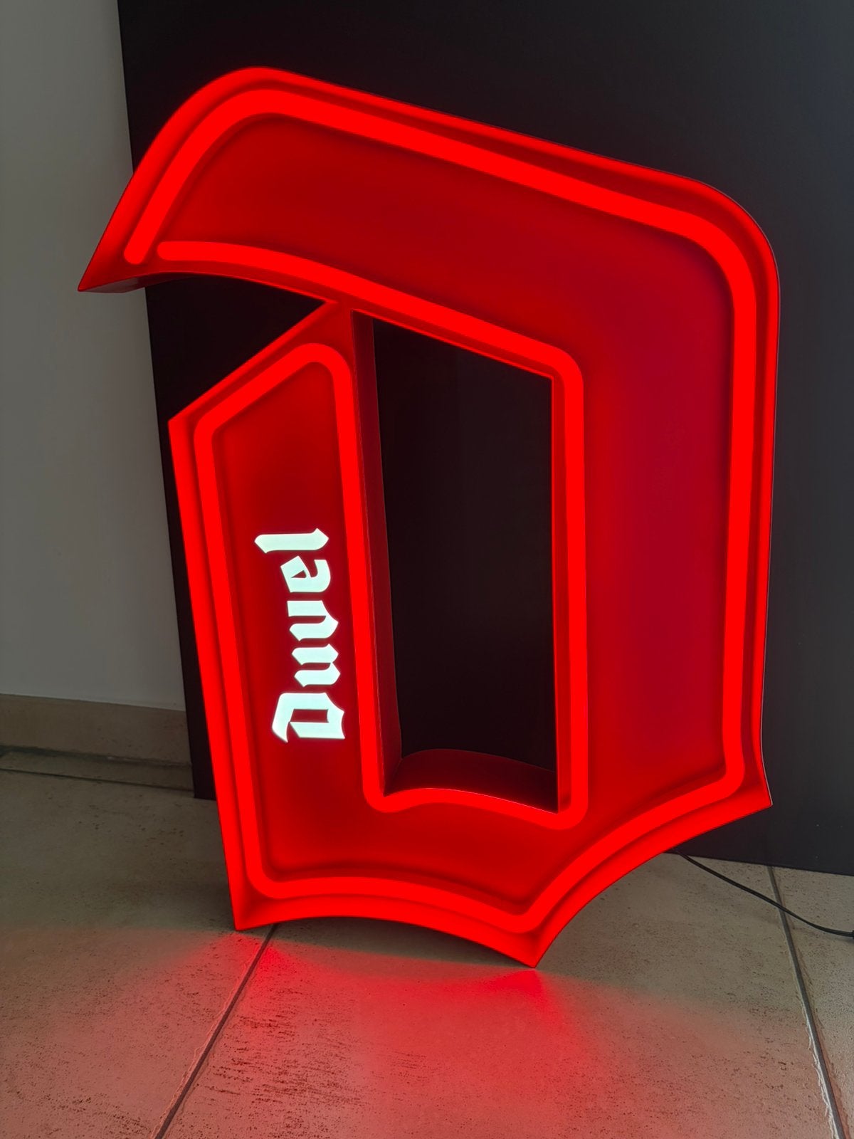 Duvel-lamp. Inclusief sfeer, exclusief kater., Verzamelen, Merken en Reclamevoorwerpen, Ophalen, Nieuw, Verpakking