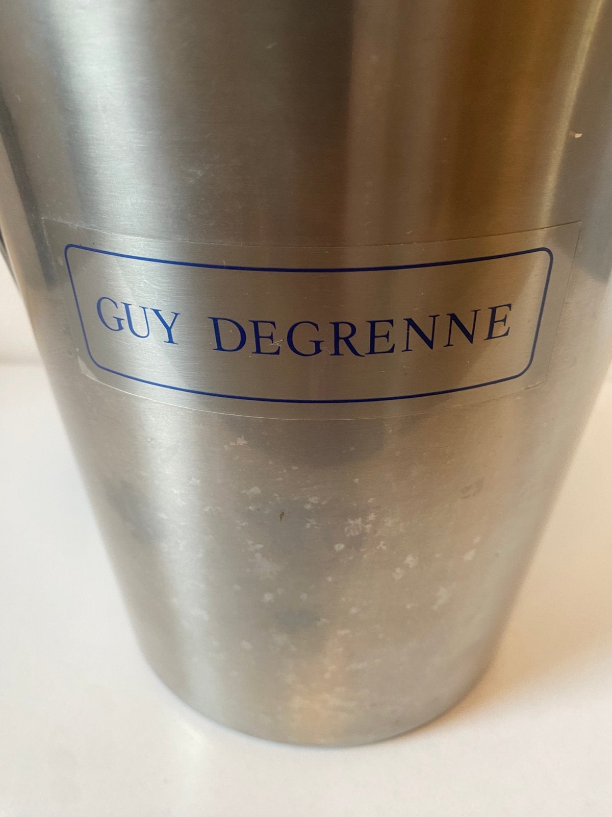 Champagne-emmer Guy Degrenne, Ophalen of Verzenden, Zo goed als nieuw, Metaal