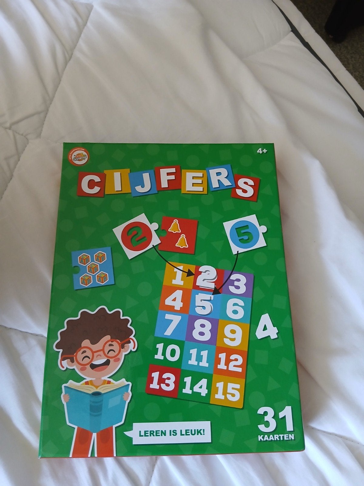 Rekenspel nieuwstaat, Hobby en Vrije tijd, Gezelschapsspellen | Kaartspellen, Ophalen