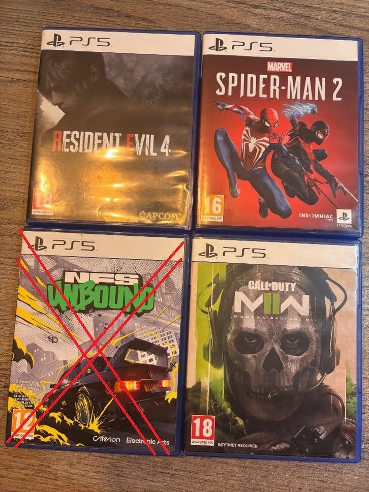 Ps5 games, Consoles de jeu & Jeux vidéo, Enlèvement ou Envoi, 2 joueurs, Aventure et Action, Un ordinateur