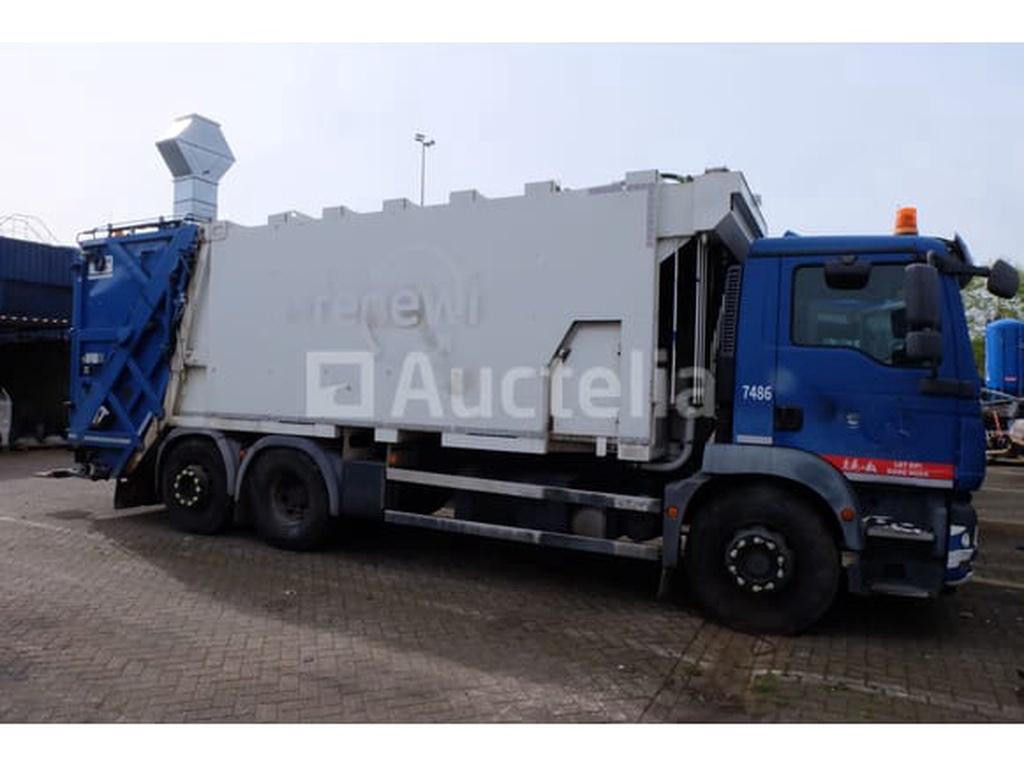 REF:7486 - Camion poubelle MAN TGM (2011-268.805 km), Autos, Achat, Entreprise, Autres carburants, MAN