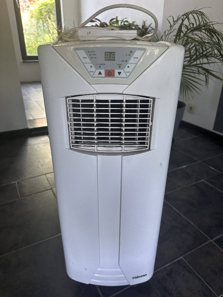 Climatiseur mobile Tristar AC-5500 9000 BTU avec télécommade, Electroménager, Climatiseurs, Moins de 60 m³, Enlèvement, Utilisé