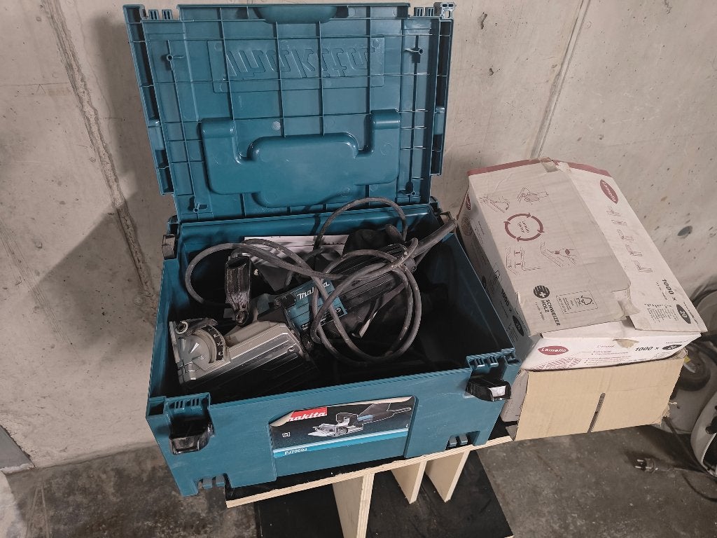 makita lamellenfrees pj7000j, Ophalen, Zo goed als nieuw, Lamellenfrees